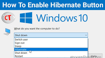 How To Enable The Missing Hibernate Button On Windows 8, 8.1, 10 & 11