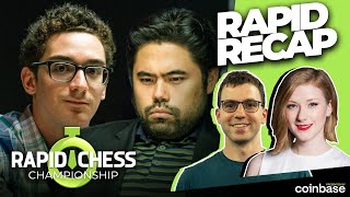 video thumbnail for: Caruana SHOCKS Hikaru In Rapid Chess Championship