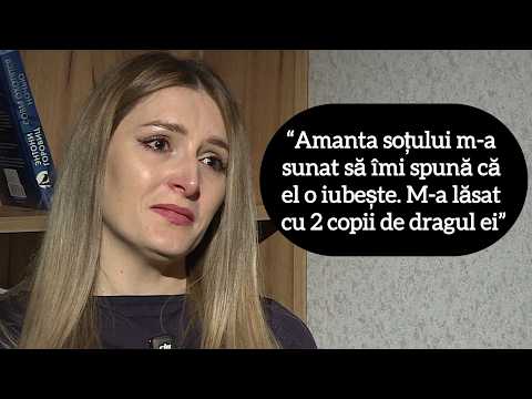 “Amanta soțului m-a sunat să îmi spună că el o iubește. M-a lăsat cu 2 copii de dragul ei”