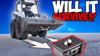 We Tested A Harbor Freight Pelican Case Against A Bobcat! by Russell Scott 352 views 2 years ago 3 minutes, 19 seconds