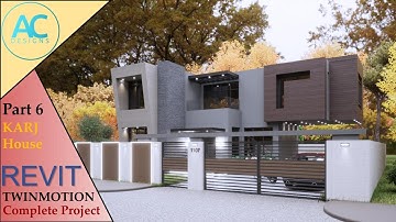 KARJ House | Part 6 | Complete Step By Step Project | Revit and Twinmotion Tutorial