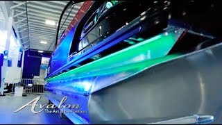 2018 Pontoon Boats INTEGRATED RGB LIGHTING | Avalon Luxury Pontooning