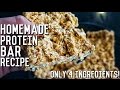 Homemade Protein Bars | Easy Bodybuilding Recipe