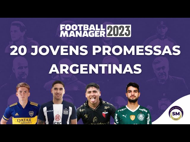 MAIORES PROMESSAS da AMÉRICA DO SUL para seu MODO CARREIRA no SOCCER  MANAGER 2023 💥 