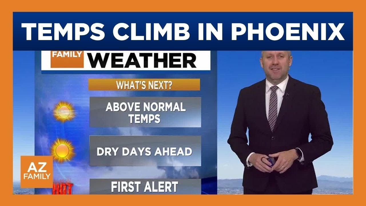 Weather changes this workweek for Phoenix area - YouTube