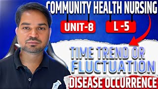 Time Trend Or Fluctuations Disease Occurrence|| L-5 || Community Health Nursing || BSC nursing 