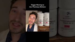 DO NOT do this at the pharmacy #pharmacist #pharmacytechnician #prescription #pharmacist