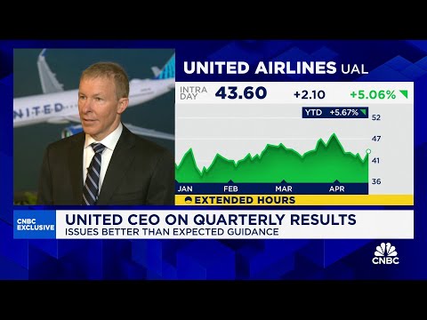 United Airlines CEO Scott Kirby on Q1 results: Would've been profitable without the Max 9 grounding