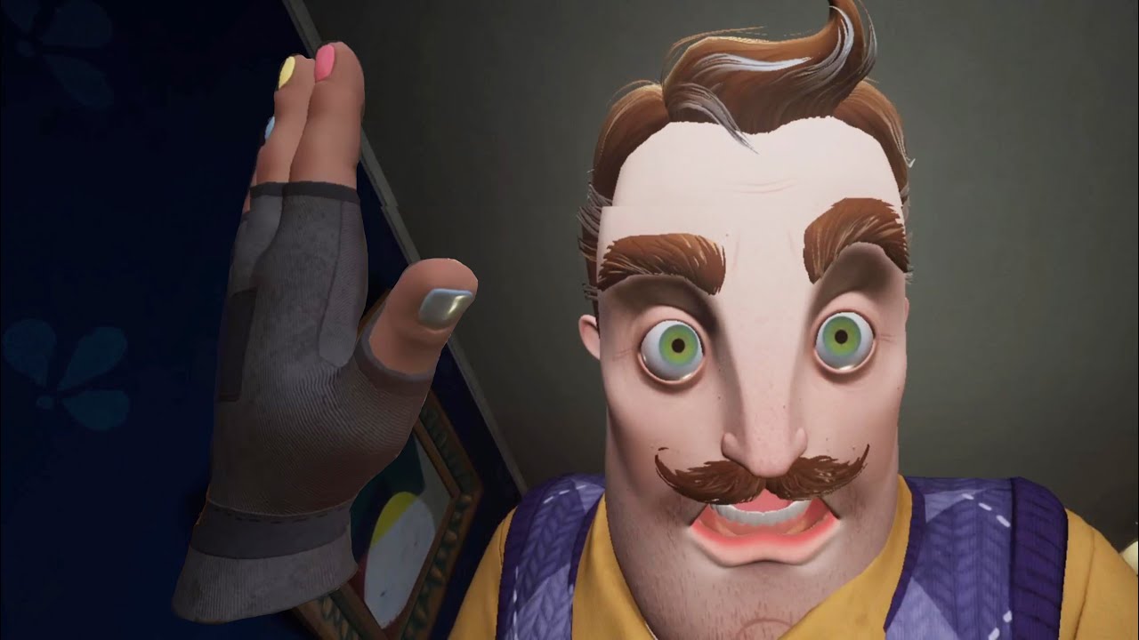 Hello Neighbor VR Best Funny Moments & Jump Scares 2
