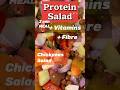 Protein salad recipe #protein #salad #gym #workout #food #fitness #healthyfood #shorts #shortvideo