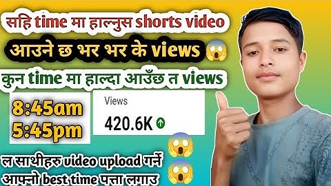 Best Time to Upload YouTube Shorts in 2025 (Secret Revealed!)