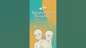a compilation of character dynamics 3 🏖️ #writing #oc #originalcharacter #art