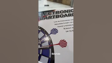 I BOUGHT ELECTRONIC DARTBOARD FROM BIG W - #dartboard #dart #game #family #bonding #shorts #short