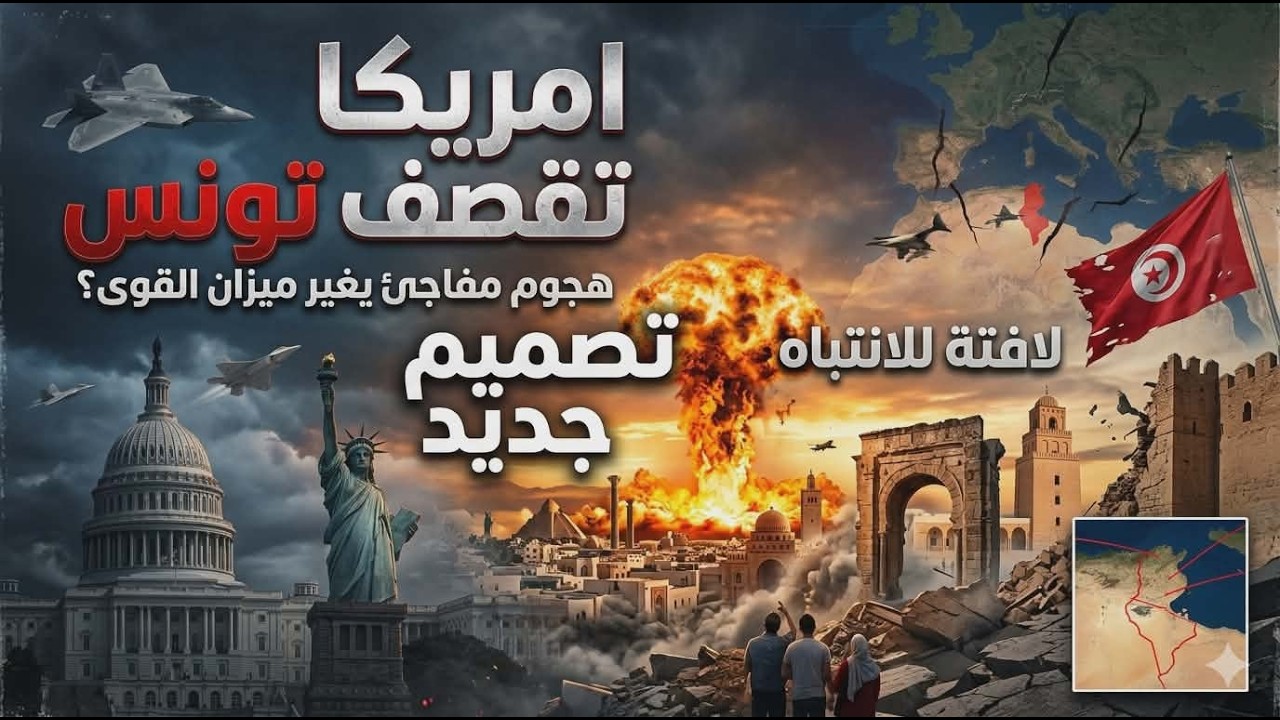 ايران تقصف تونس بشكل مفاجئ و قيس سعيد يفقد عقله