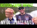 How to fish Keitech swim baits for bass  - Dean Silvester