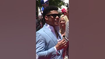 Yankees stars make their way down the red carpet #shorts