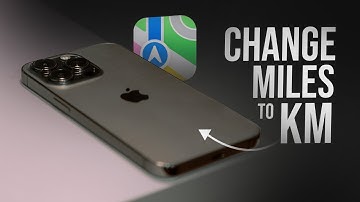 How to Change Miles to KM in Apple Maps from iPhone (tutorial)
