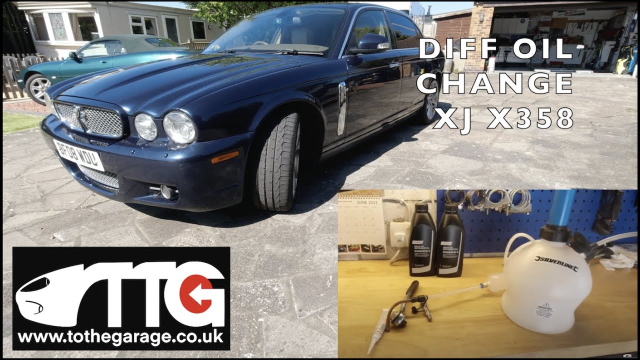 To The Garage meet up news & Differential oil change on Jaguar X358