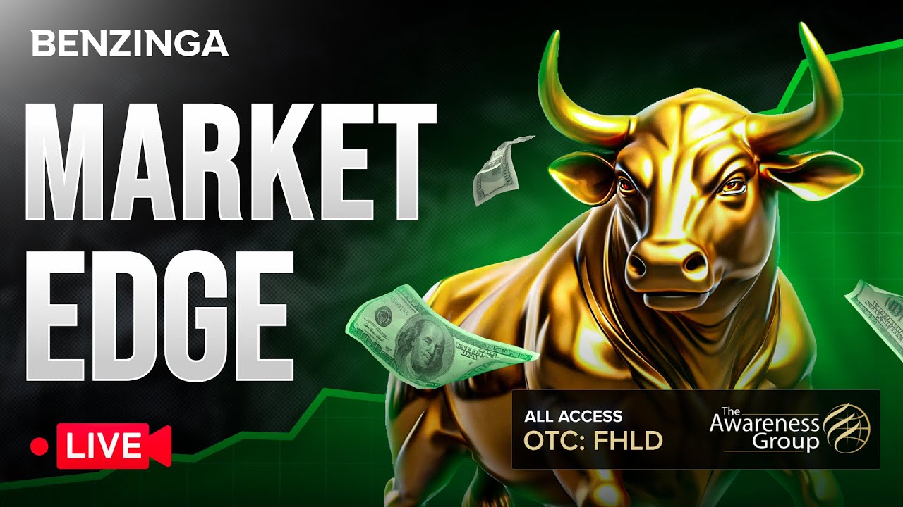 NVDA Reports, BTC tests 100K | Benzinga’s Market Edge LIVE 🔴 + All Access