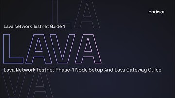 Lava Network Testnet Guide 1 | Testnet Phase-1 Node Installation & Lava Gateway Guide