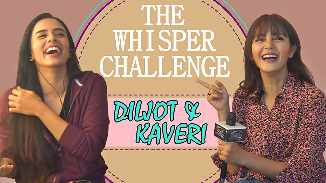 EXCLUSIVE ! The Whisper Challenge With Diljot Chhabra & Kaveri Priyam | Ziddi Dil Maane Na