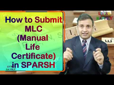 How to Submit MLC in SPARSH Pension Portal