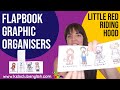 Flapbook craft tutorial and tips - Little Red Riding Hood