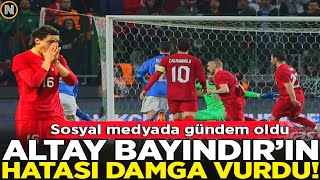 Türkiye İtalya Maçında Altay Bayındır Yediği Hatalı Gol Nedeni ile Gündem Oldu !!!