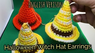 Crochet Witch Hat for Halloween #Halloween #handmade #crochet #crocheting #education