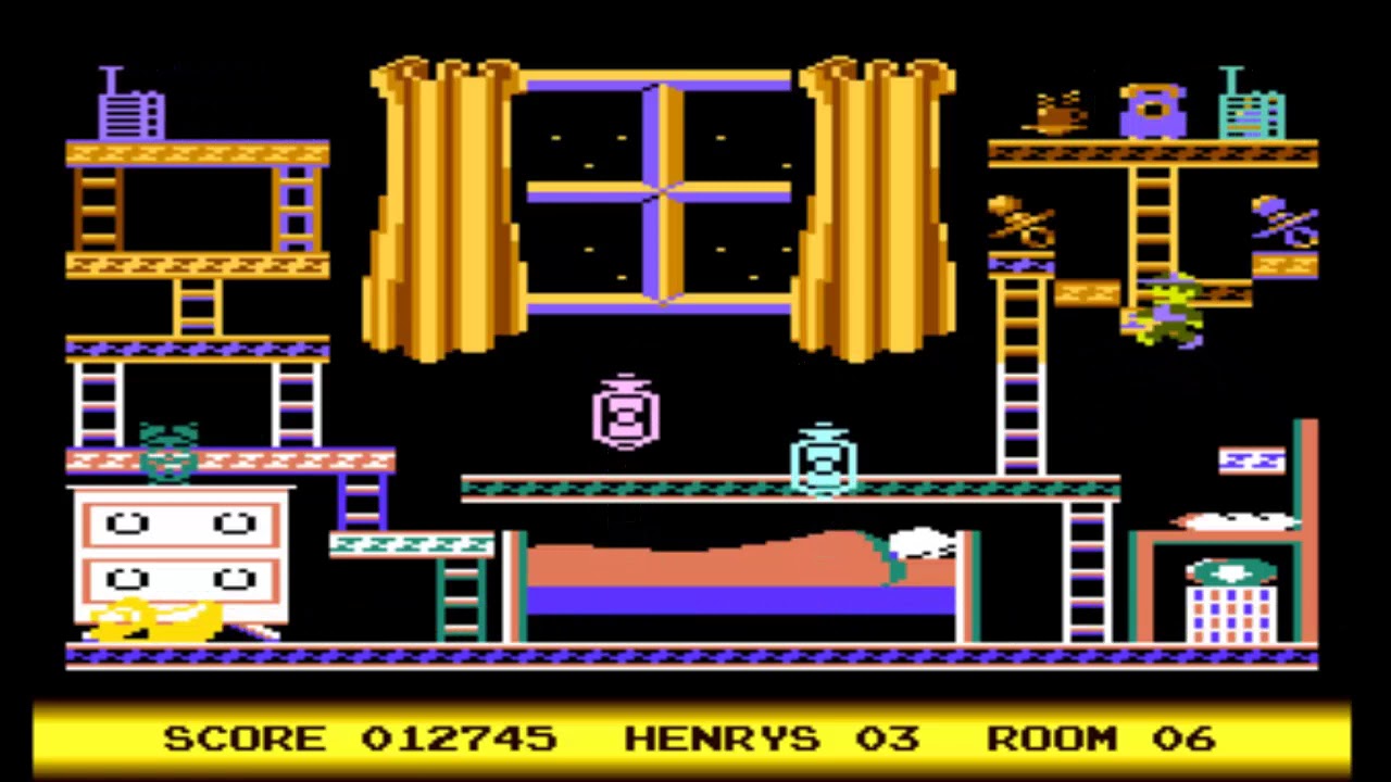 Henry's House Atari 800 Longplay