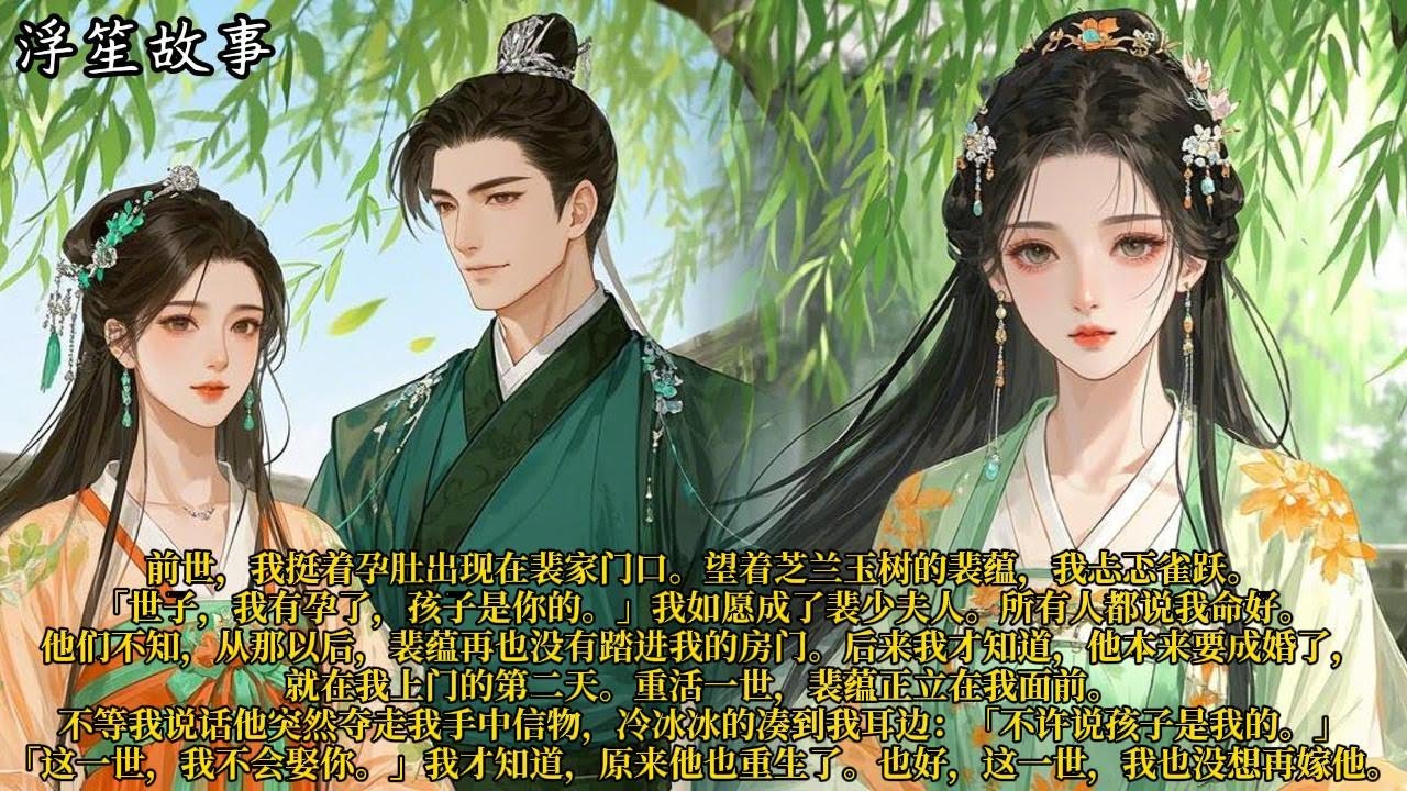 前世，我挺着孕肚出现在裴家门口。望着芝兰玉树的裴蕴，我忐忑雀跃。「世子，我有孕了，孩子是你的。」#重生 #大女主 #复仇 #宫廷 #夺权 #古风 #小说