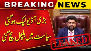 Alleged Audio Leak Of Governor Sindh Kamran Tesori | Public News