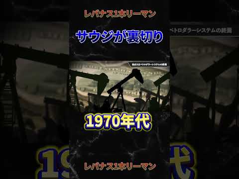 【速報】【ドルの代替通貨が誕生】遂にペトロダラーが崩壊しました。#米国経済 #投資 #解説 - レバナス1本リーマン