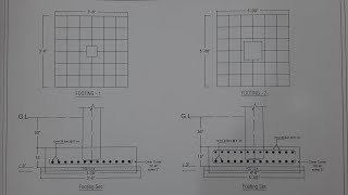How to Read Footing Structural Drawing