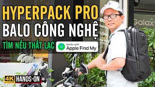 BALO CÔNG NGHỆ HYPERPACK PRO VỚI APPLE FIND MY COMPATIBLE LOCATION MODULE HP20P2