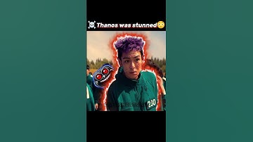 Thanos got shocked?🔥 #squidgame #squidgame2 #shorts #viral #trending #netflix #edit #kdrama #gongyoo