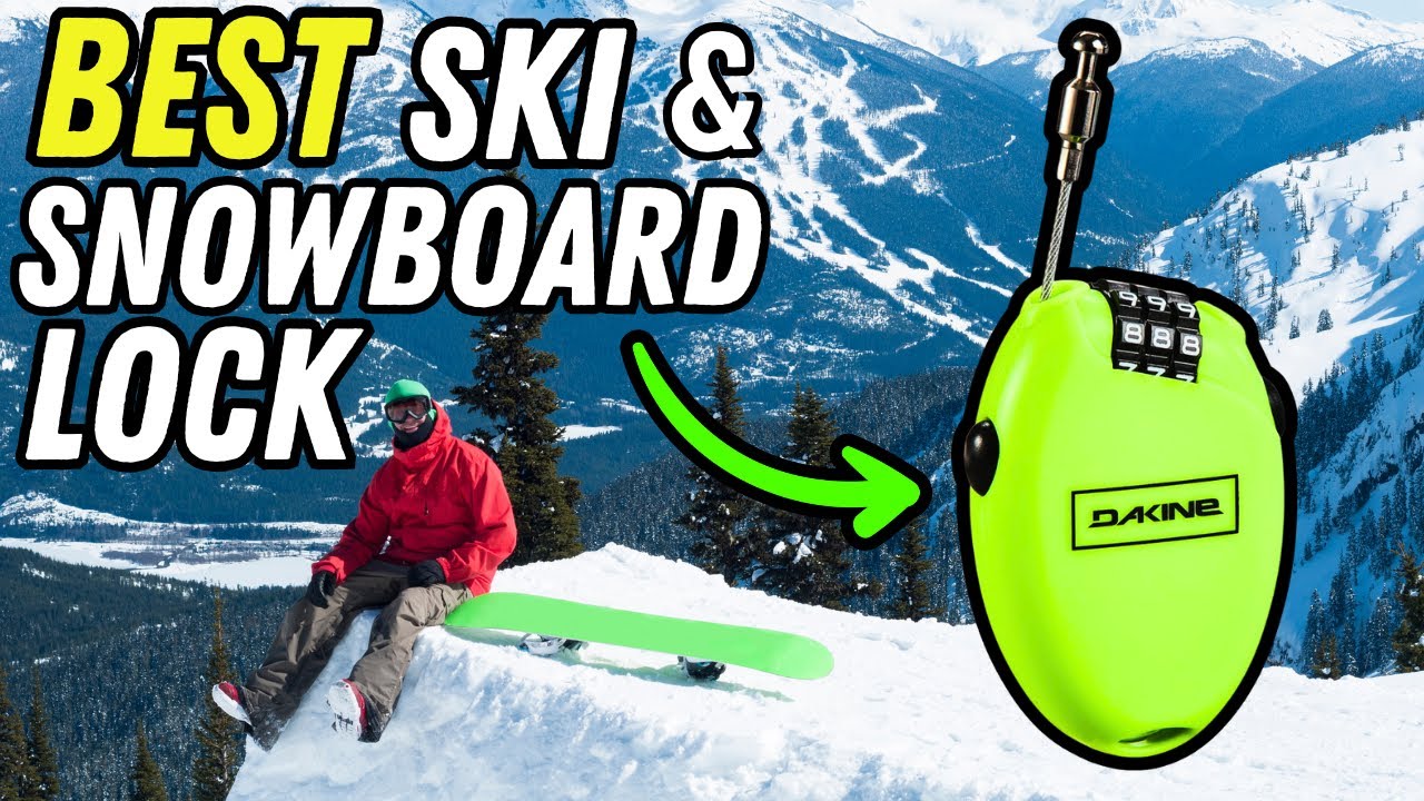 Cadenas à Ski DAKINE Micro Lock Green – Antivol Compact Pour Skis