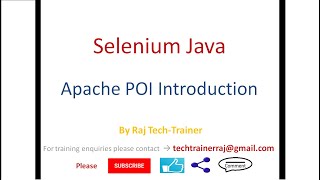 Introduction to Apache POI | Library to  work with MS Office files screenshot 5