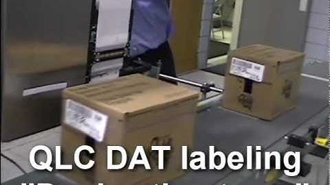 Print and Apply labels to adjecent sides of a carton