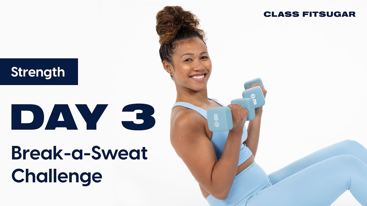 20-Minute Upper-Body Strength & Core Routine | DAY 3 | POPSUGAR Fitness