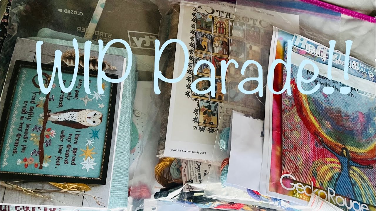 Flosstube #32 - End of Year WIP Parade 2022!