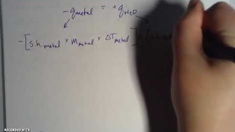 Calorimetry - Measuring Heat in a Lab