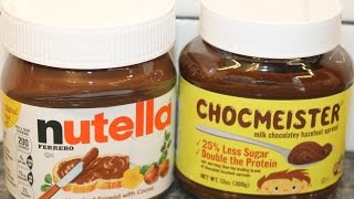 Ferrero Nutella vs Peanut Butter \& Co. Chocmeister: Blind Taste Test