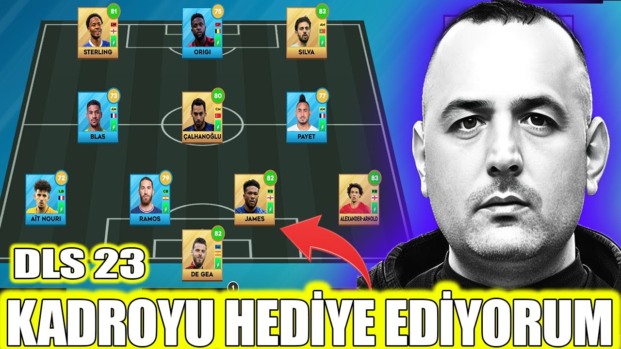 BU KADROYU SİZLERE HEDİYE EDİYORUM DLS 23 DREAM LEAGUE SOCCER 2023