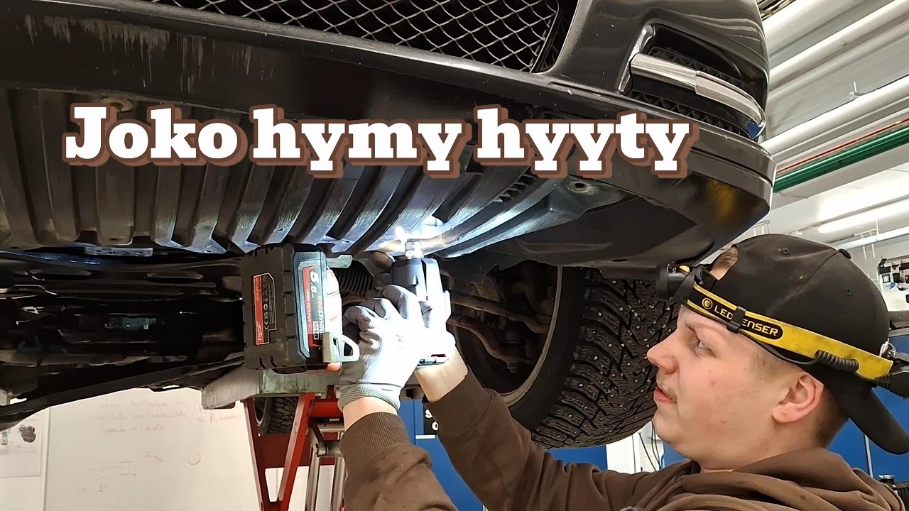 Mercedes-Benz W212 öljyvuodon korjaus – Mitähän seuraavana hajoaa?