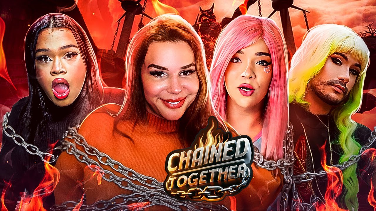 Grandes AMIGAS ACORRENTADAS no INFERNO! TEVE BARRACO 💥⛓️ | Chained Together