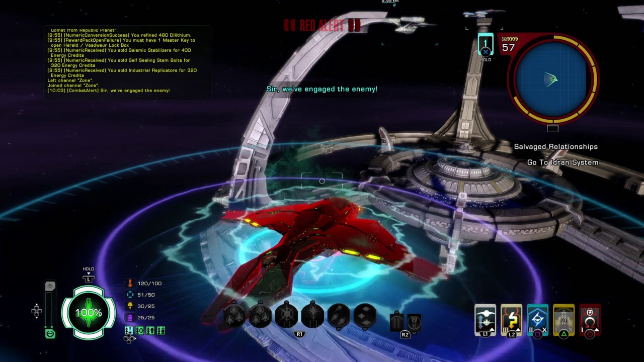 star trek online elachi sheshar dreadnought youtube