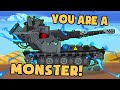 Waffenträger E100 - YOU ARE A REAL MONSTER! - Cartoons about tanks