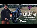 Pt4 triumph bonneville 865  performance upgrades