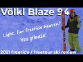 Tested: Völkl Blaze 94 2021 freeride / freetour ski